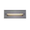 Newport 10-in Gray LED Exterior Wall/Step Lights