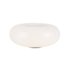 Nimbus 12-in Black/Opal Glass LED Table Lamp