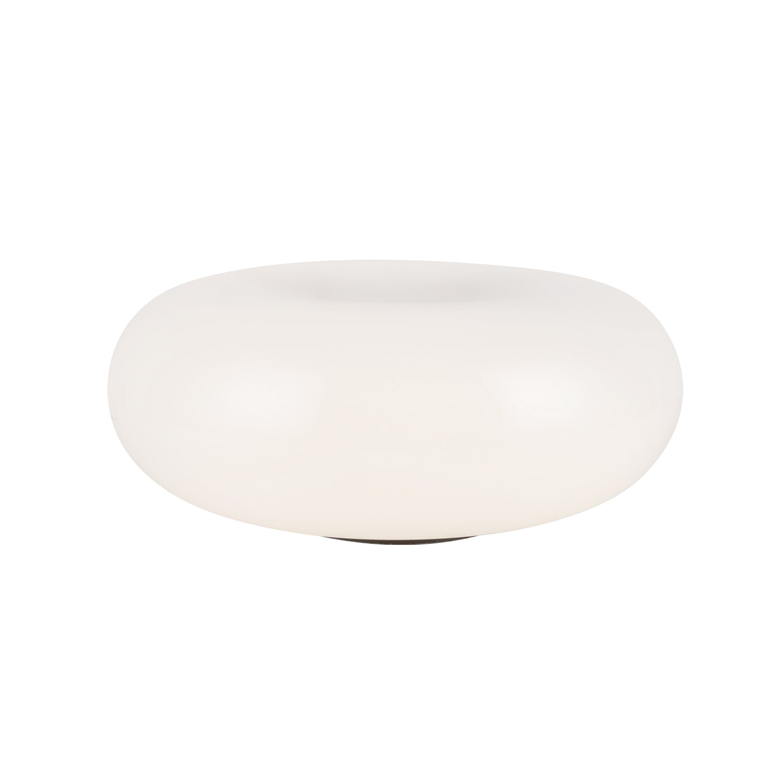 Nimbus 12-in Black/Opal Glass LED Table Lamp
