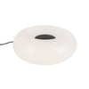Nimbus 12-in Black/Opal Glass LED Table Lamp
