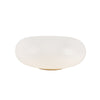 Nimbus 12-in Vintage Brass/Opal Glass LED Table Lamp