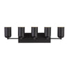 Nola 32-in Black 5 Lights Vanity