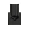 Nola 4-in Black 1 Light Wall Sconce