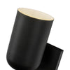 Nola 4-in Black 1 Light Wall Sconce