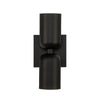 Nola 12-in Black 2 Lights Wall Sconce