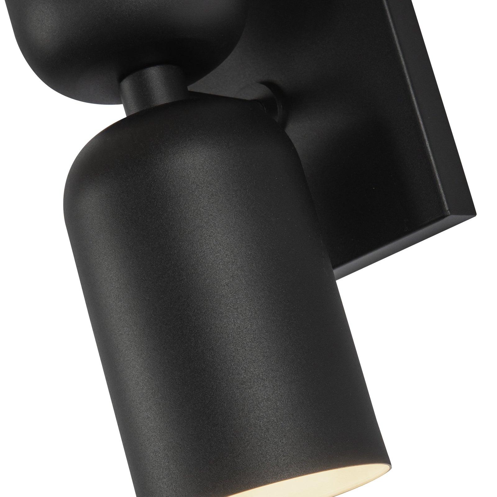 Nola 12-in Black 2 Lights Wall Sconce