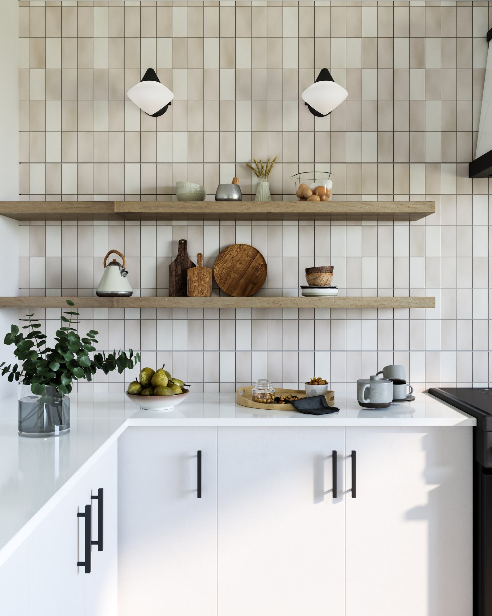 Nora 8-in Matte Black/Opal Matte Glass 1 Light Wall/Vanity