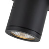 Nordic 3-in (2-in Dia.) Black LED Exterior Ceiling