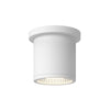 Nordic 4-in (3-in Dia.) White LED Exterior Ceiling