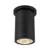 Nordic 6-in (3-in Dia.) Black LED Exterior Ceiling