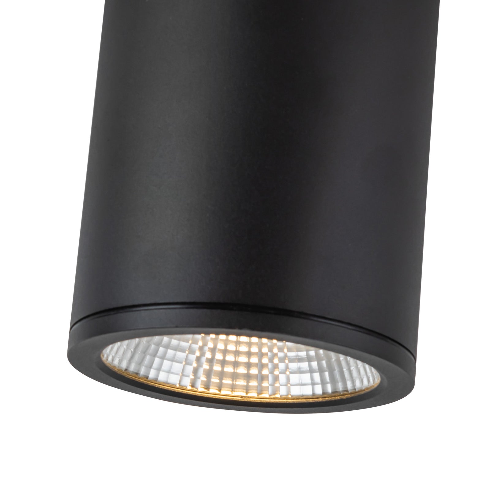 Nordic 6-in (5-in Dia.) Black LED Exterior Ceiling