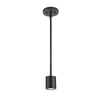 Nordic 3-in (2-in Dia.) Black LED Exterior Pendant