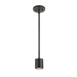 Nordic 3-in (2-in Dia.) Black LED Exterior Pendant