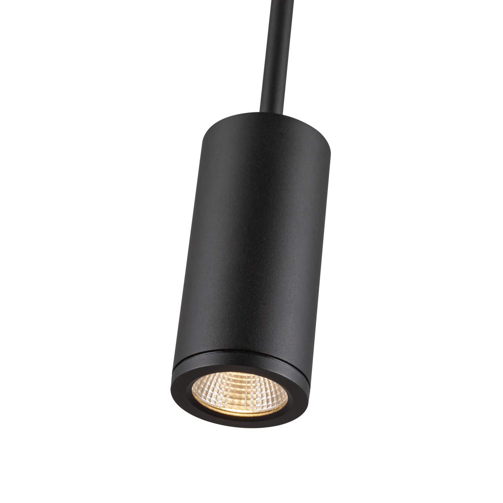 Nordic 5-in (2-in Dia.) Black LED Exterior Pendant