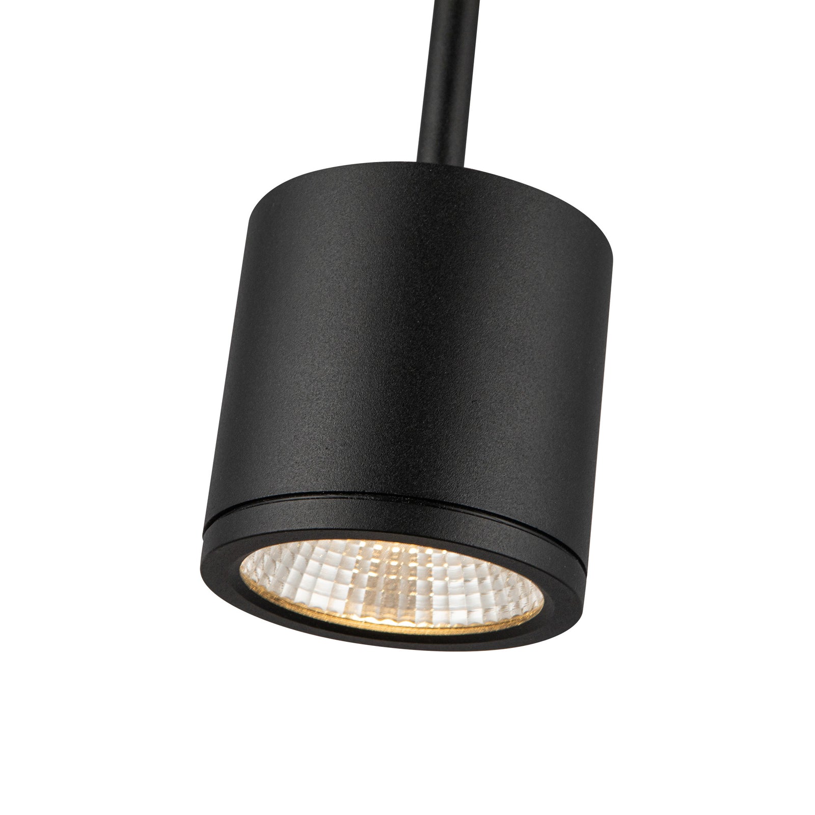 Nordic 3-in (3-in Dia.) Black LED Exterior Pendant