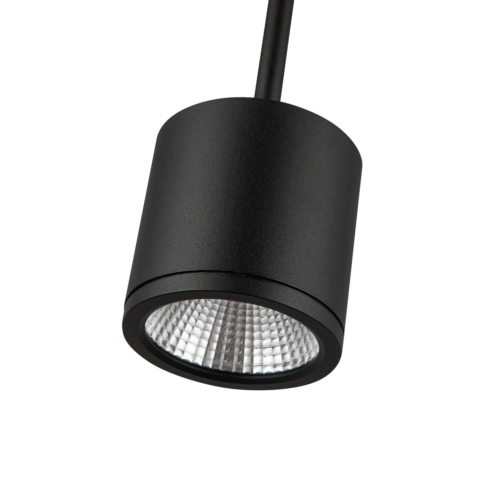 Nordic 3-in (3-in Dia.) Black LED Exterior Pendant