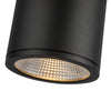Nordic 6-in (5-in Dia.) Black LED Exterior Pendant