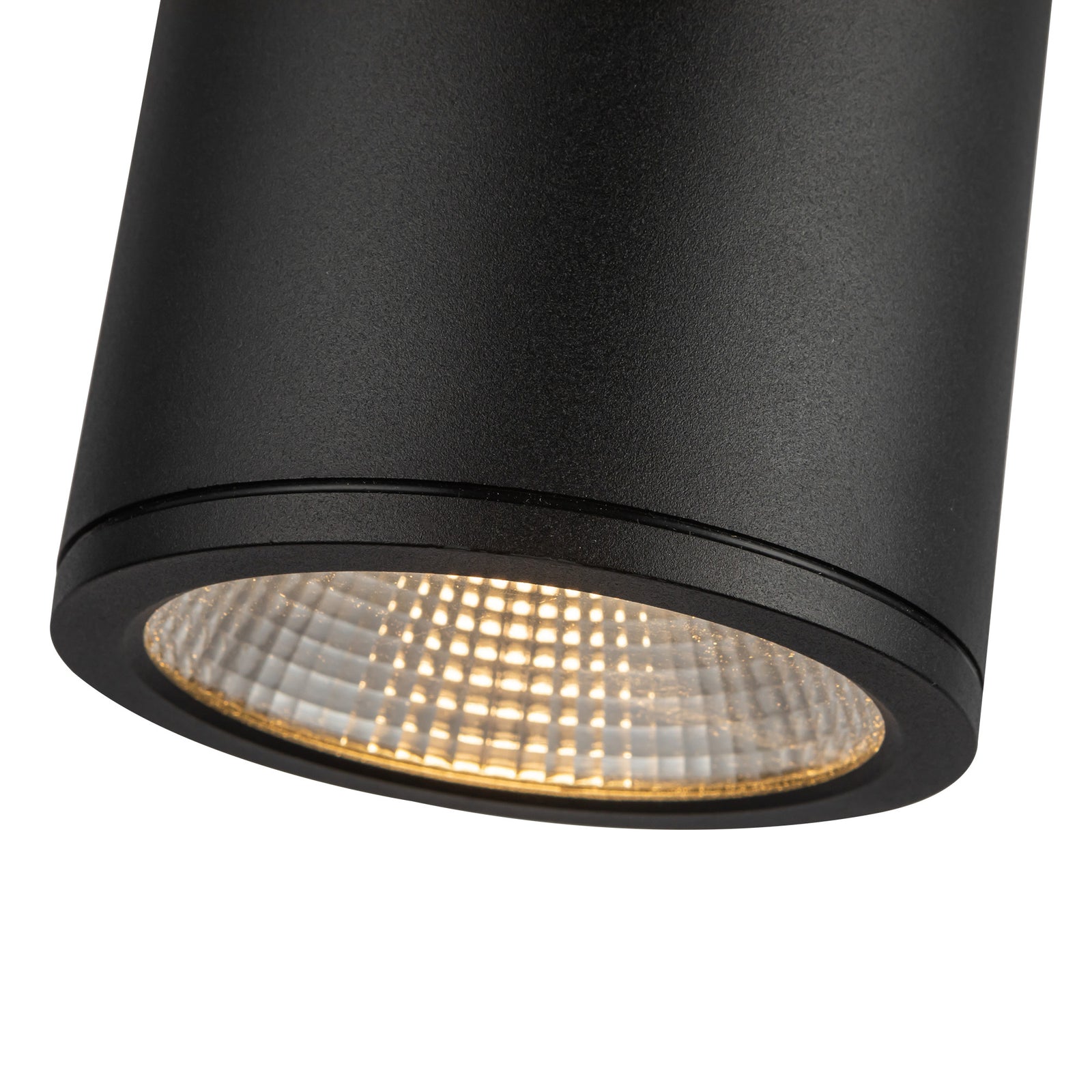 Nordic 6-in (5-in Dia.) Black LED Exterior Pendant