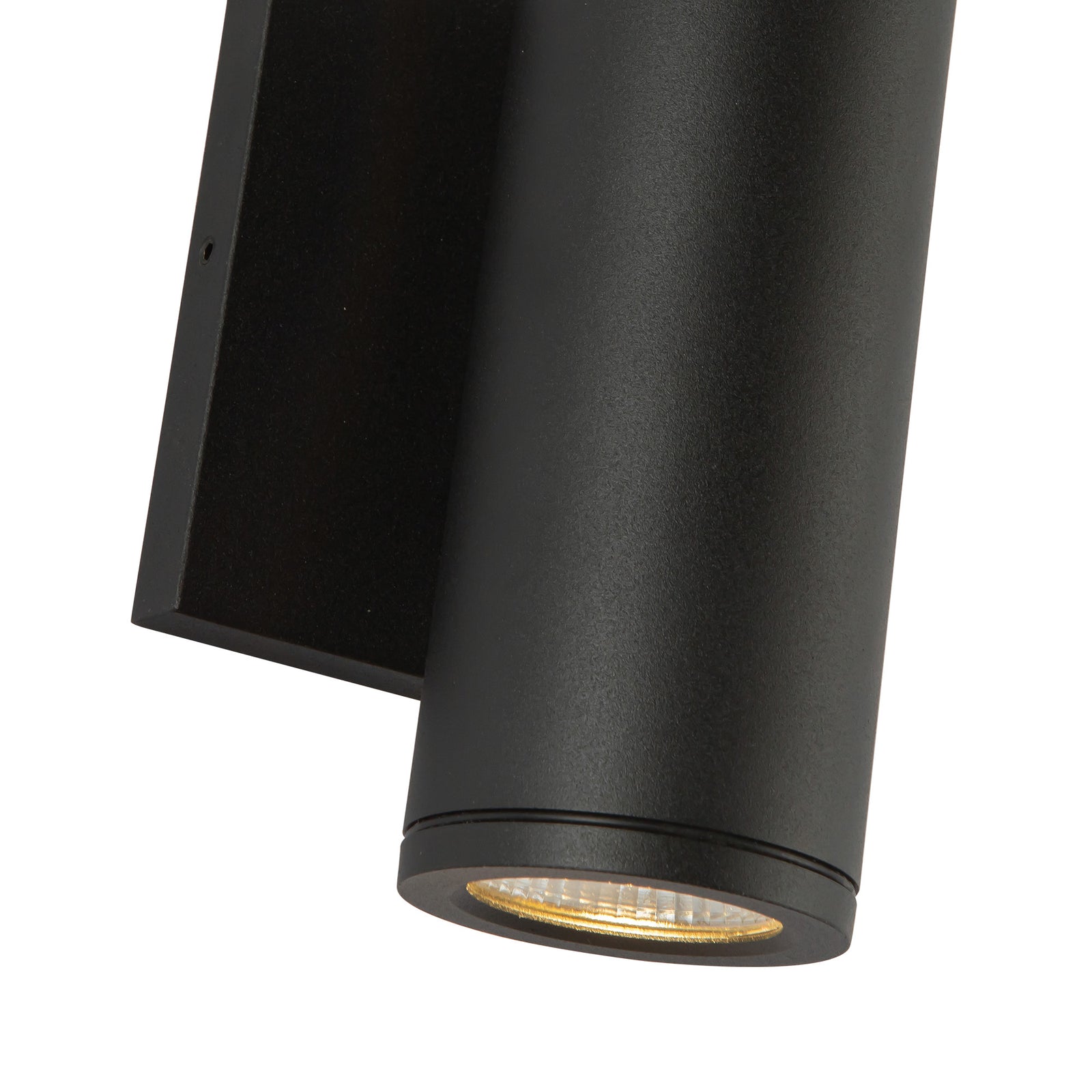 Nordic 6-in (2-in Dia.) Black LED Exterior Wall