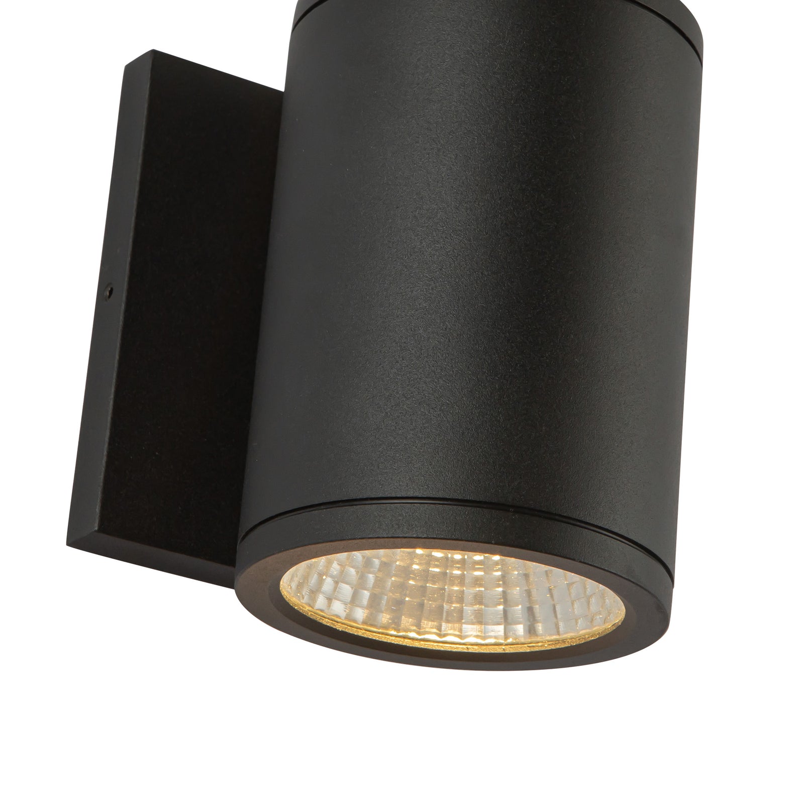 Nordic 5-in (3-in Dia.) Black LED Exterior Wall