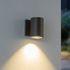 Nordic 5-in (3-in Dia.) Black LED Exterior Wall