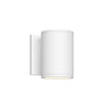 Nordic 5-in (3-in Dia.) White LED Exterior Wall