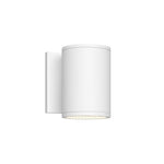 Nordic 5-in (3-in Dia.) White LED Exterior Wall