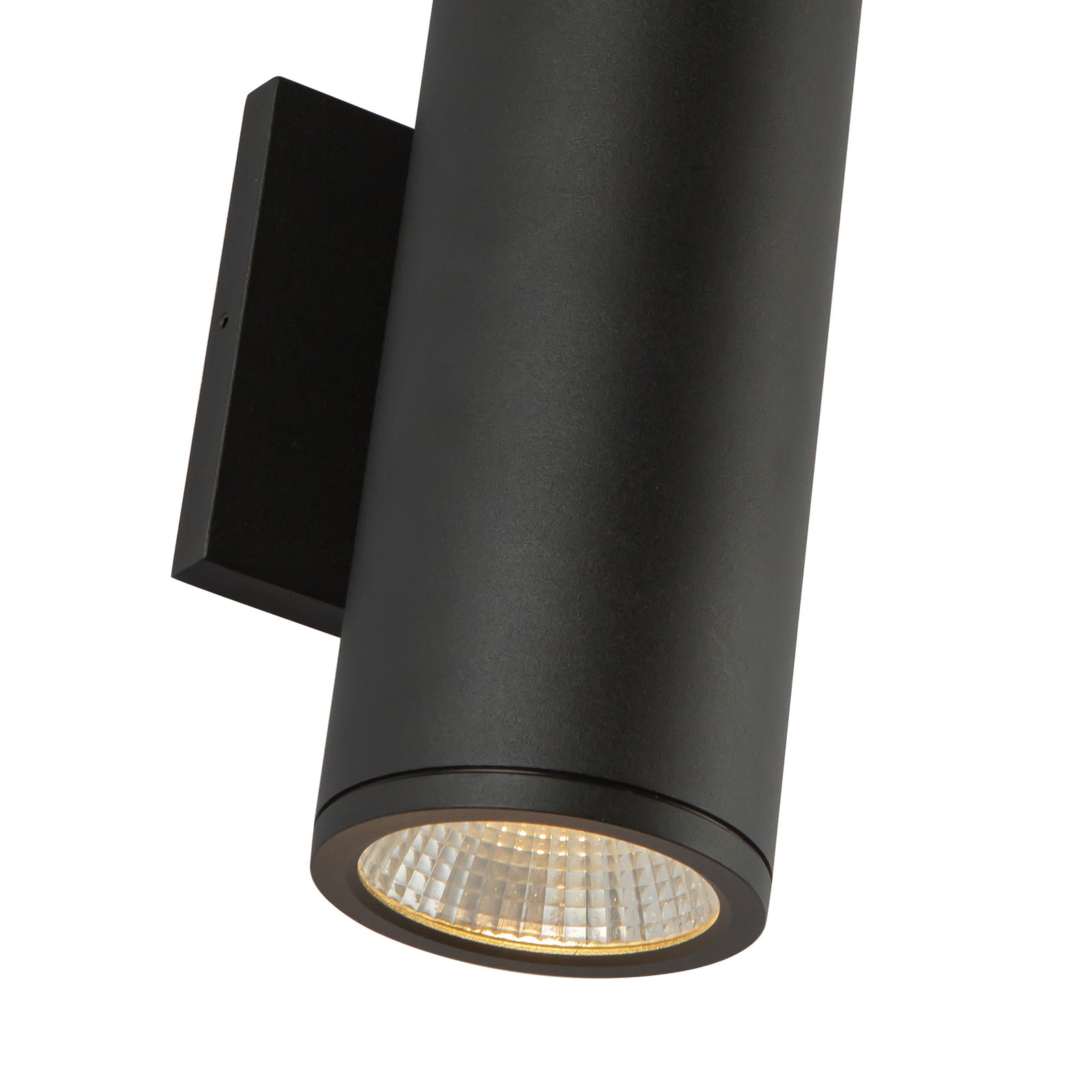 Nordic 10-in (3-in Dia.) Black LED Exterior Wall