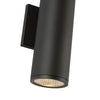 Nordic 12-in (3-in Dia.) Black LED Exterior Wall