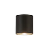 Nordic 5-in (5-in Dia.) Black LED Exterior Wall