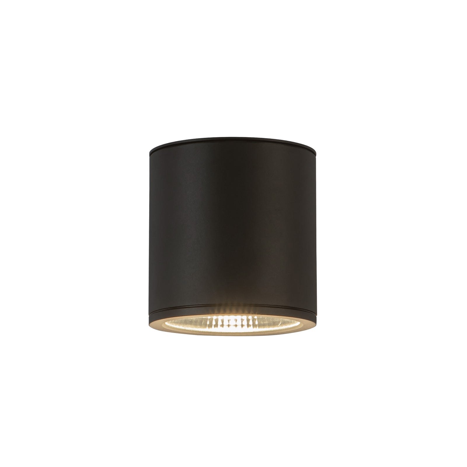 Nordic 5-in (5-in Dia.) Black LED Exterior Wall