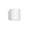 Nordic 5-in (5-in Dia.) White LED Exterior Wall