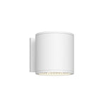Nordic 5-in (5-in Dia.) White LED Exterior Wall