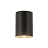 Nordic 7-in (5-in Dia.) Black LED Exterior Wall