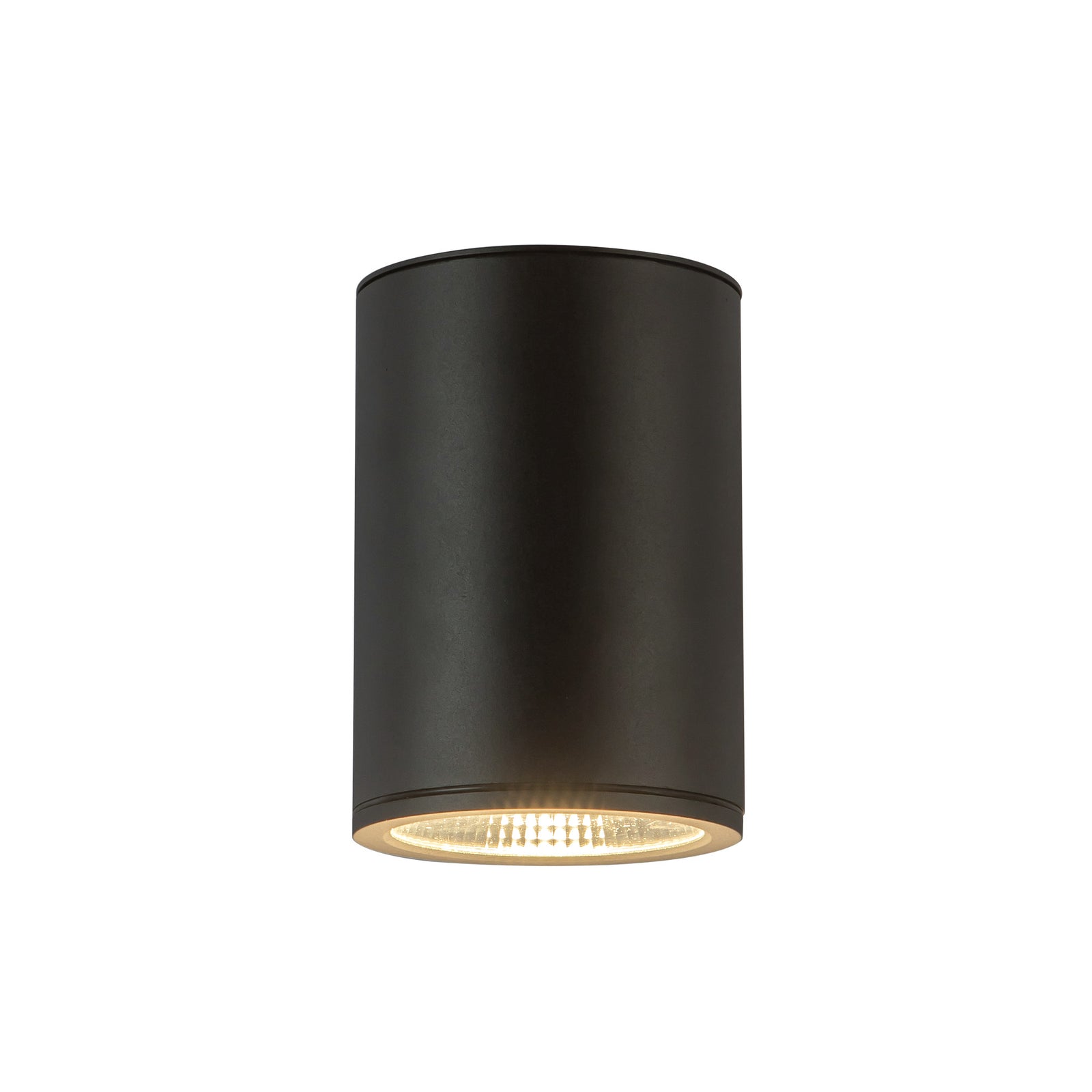 Nordic 7-in (5-in Dia.) Black LED Exterior Wall