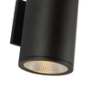 Nordic 7-in (5-in Dia.) Black LED Exterior Wall