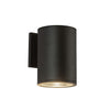 Nordic 7-in (5-in Dia.) Black LED Exterior Wall