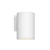 Nordic 7-in (5-in Dia.) White LED Exterior Wall