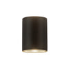Nordic 6-in (5-in Dia.) Black LED Exterior Wall