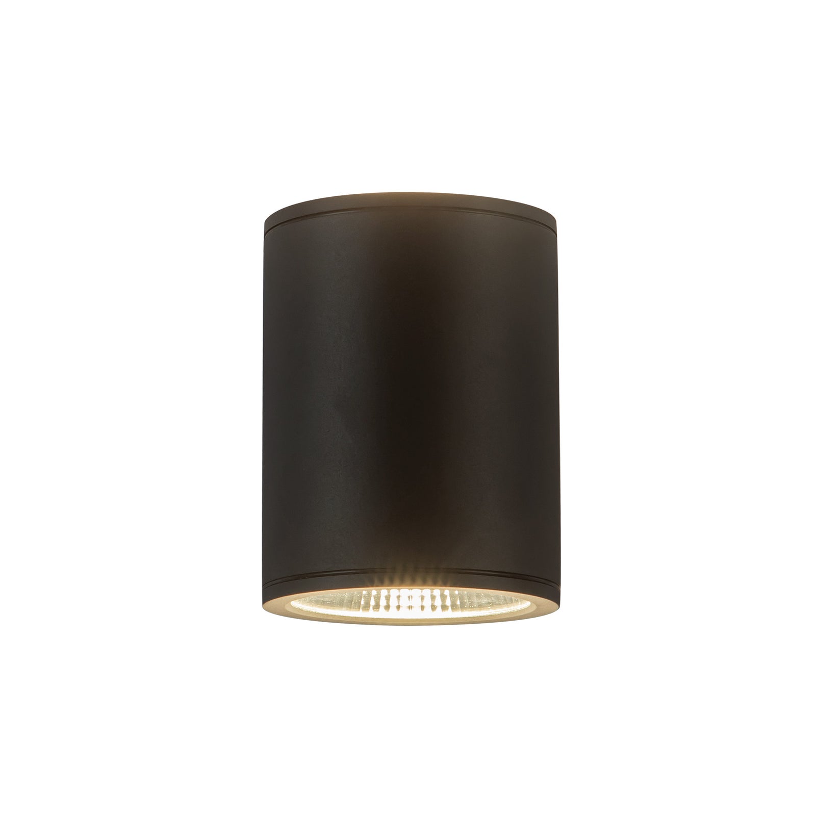 Nordic 6-in (5-in Dia.) Black LED Exterior Wall