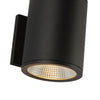 Nordic 6-in (5-in Dia.) Black LED Exterior Wall