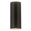 Nordic 12-in (5-in Dia.) Black LED Exterior Wall