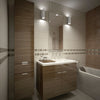 Norfolk 8-in Chrome LED Wall Sconce