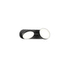 Novel 13-in Black LED Vanity