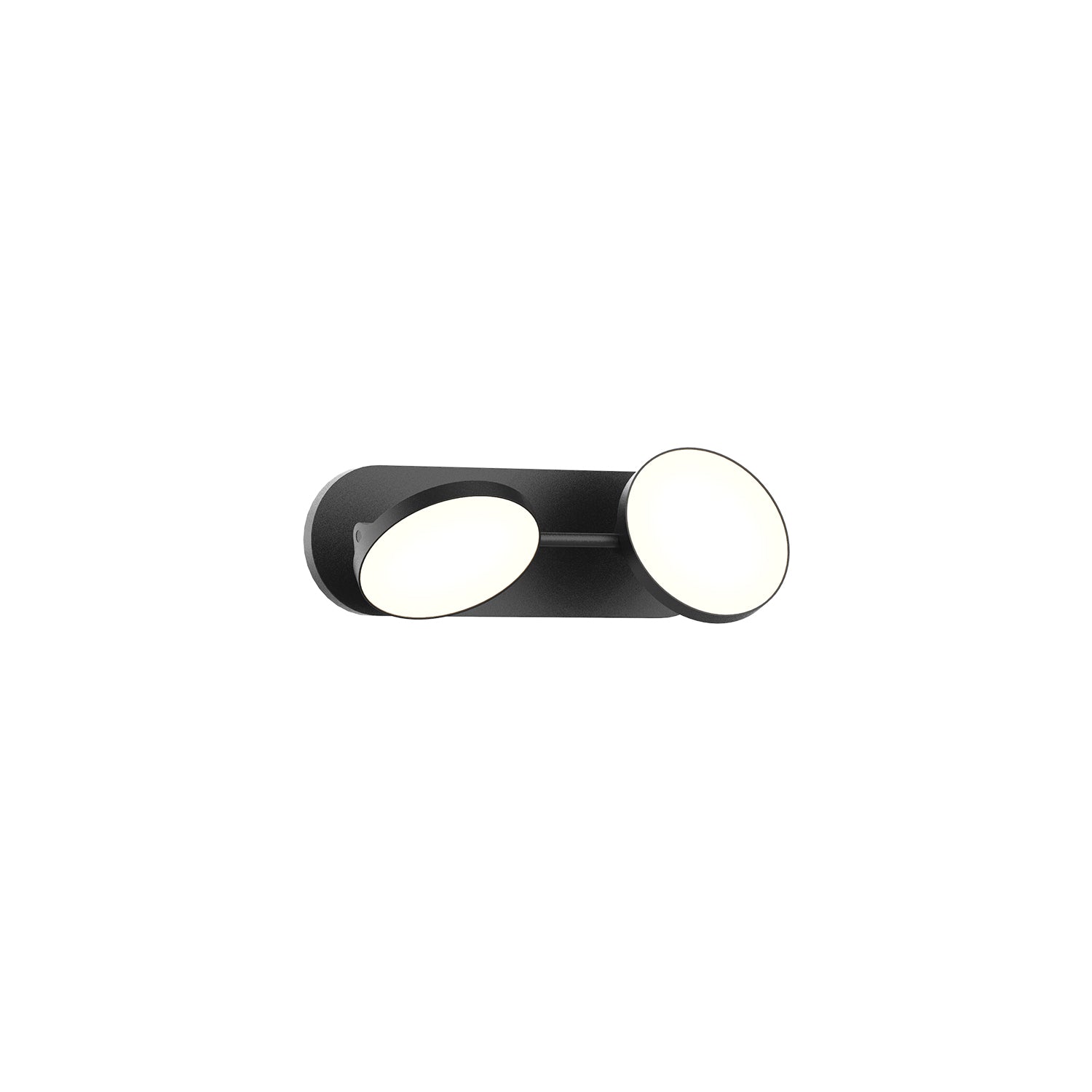 Novel 13-in Black LED Vanity