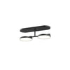 Novel 13-in Black LED Vanity