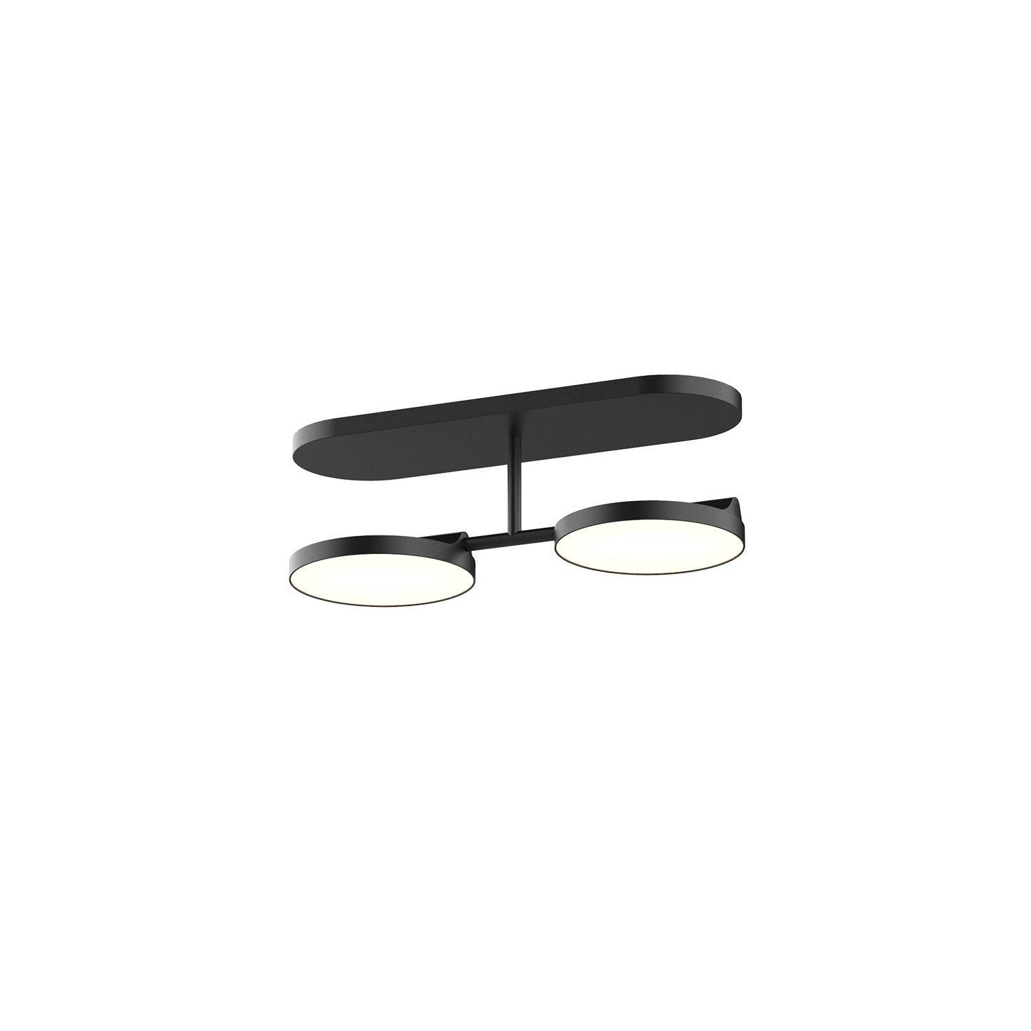 Novel 13-in Black LED Vanity