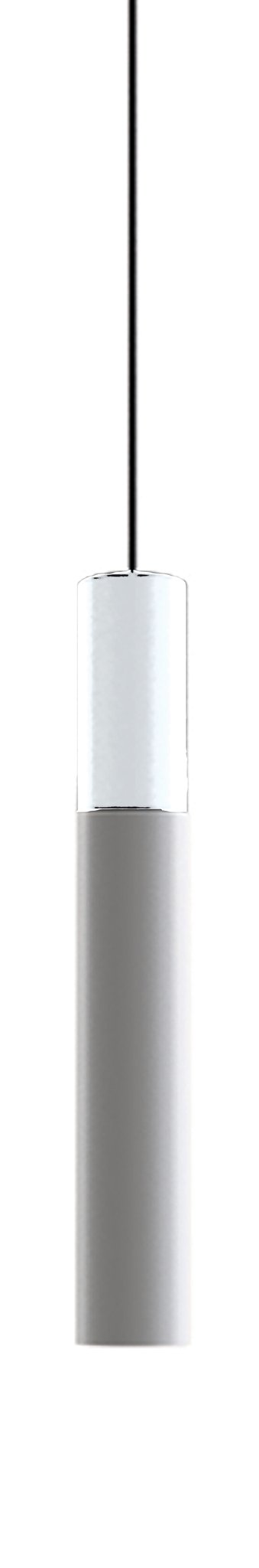Novo Short - Frosted Diffuser - Acrylic Single Pendant - White Socket