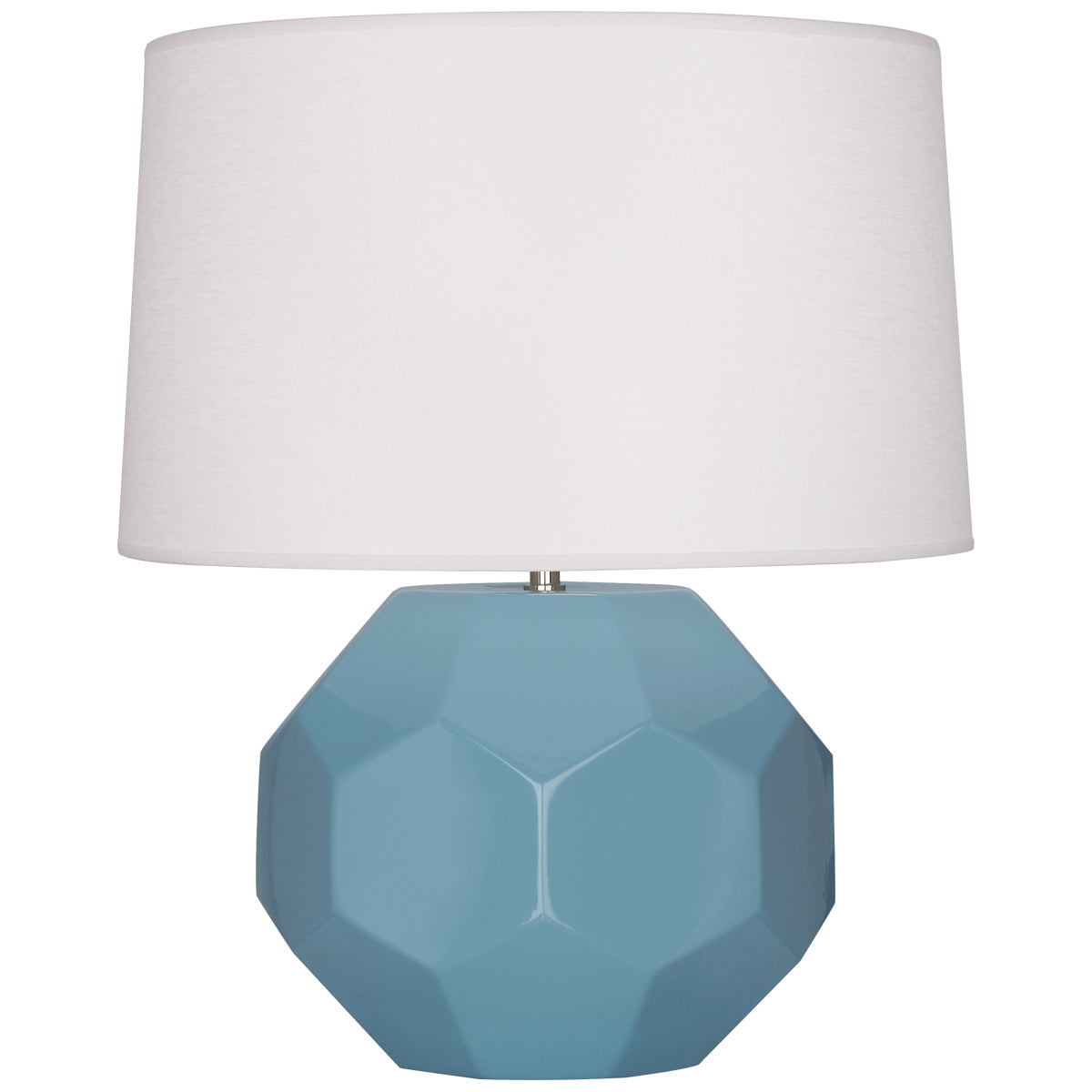 Steel Blue Franklin Table Lamp