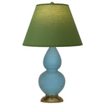 Steel Blue Double Gourd Table Lamp